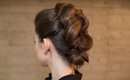 Easy Knotted Mohawk Updo