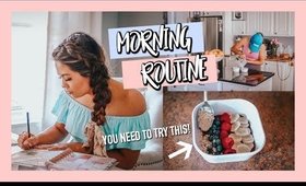 THE BEST WAY TO START EACH MORNING | WAKE UP WITH ME!