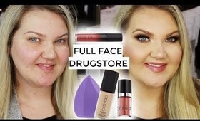 FULL FACE DRUGSTORE MAKEUP |  ALL UNDER $15 | COL-LAB MAKEUP