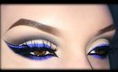 Sexy Arabic Cut Crease & Cat Eyeliner Makeup Tutorial ft Giulia Cova
