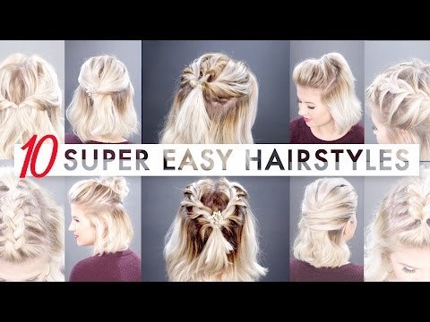 TEN Medium Length Hairstyles!!! | Twist Me Pretty - YouTube