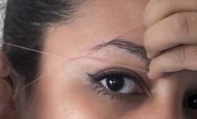 Mes Sourcils: Comment epiler soi meme au fil et la mise en forme