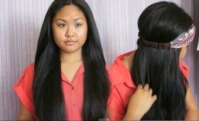 Silky Straight Hair ~ HANA Professional Flat Iron