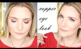 SOFT GLAM COPPERY MAKEUP LOOK FEAT. MORPHE 35O PALETTE