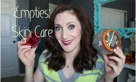 Product Empties:  Skin Care | Would I Re-Purchase?