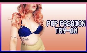 Pop Fashion Try On Review Shapewear + Necklace