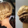 Charleze Theron Braided Upstyle