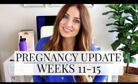 Pregnancy Update: Weeks 11-15 // Differences Between Twin & Singleton | Kendra Atkins