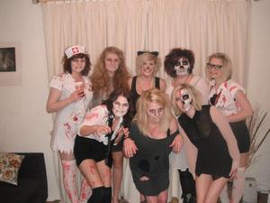 Halloween - me and my lovely models! 