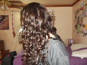 Used the larger U-curl 1 1/2 - 1 in barrel. Love itttt