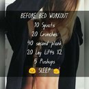 Bed workout