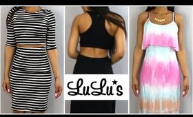 Spring Clothing Haul & Try On - LuLu's