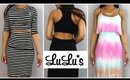 Spring Clothing Haul & Try On - LuLu's
