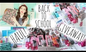 Back to School Supplies Haul & Huge Giveaway!