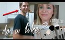 I DO MY MAKEUP HORRIBLY TO SEE HOW MY BOYFRIEND REACTS PRANK (I CRIED)