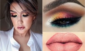🌈Maquillaje de PRIMAVERA colorido / Colorful SPRING Makeup Tutorial | auroramakeup
