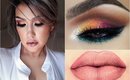 🌈Maquillaje de PRIMAVERA colorido / Colorful SPRING Makeup Tutorial | auroramakeup