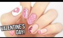 Valentine's Day Nail Art For Beginners Using A TOOTHPICK!