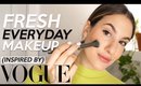EVERYDAY FRESH MAKEUP: Vogue Inspired GRWM! | Jamie Paige