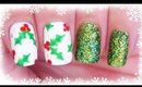 Advent Calendar | 20 - Hollies & Glitter nail art ✩ Martina Ek