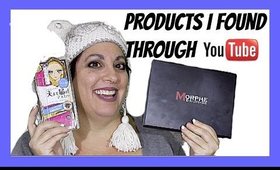 Products Found through You Tube | You Tube made me buy it