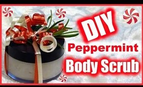 DIY Peppermint Body Scrub │ Easy Gift Idea!