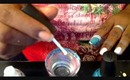 Water Marble Nail Art - Let's Shower Together