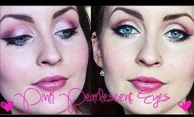 Pink Pearlescent Eyes (Makeup Geek)