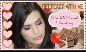 Get Ready With Me Valentine's Day Makeup: Chocolate Covered Strawberry feat. Urban Decay Naked 3