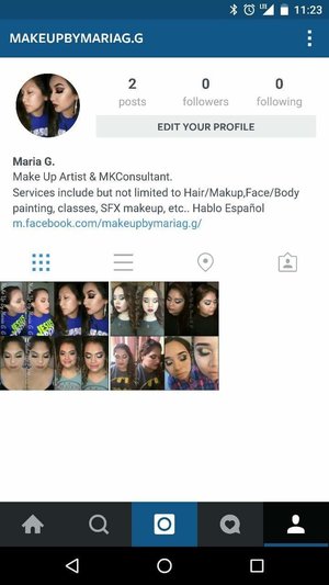 Created an Instagram. Y'all go show some love to my lonely profile :-*
https://www.instagram.com/makeupbymariag.g
https://www.instagram.com/makeupbymariag.g