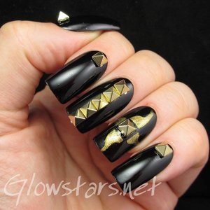 Read the blog post at http://glowstars.net/lacquer-obsession/2014/04/featuring-born-pretty-store-gold-diamond-design-studs/