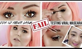 Testing Viral Mascara | DDK 4D Fiber Lash Mascara FAIL