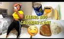 EATING 800 CALORIES A DAY! | WHAT I EAT IN A DAY | 5:2 INTERMITTENT FASTING