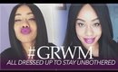 GRWM | All Dressed Up to Stay Unbothered