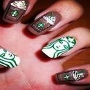 Starbucks fingernails