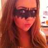 Batman Halloween makeup 