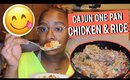 EASY 30 MIN Cajun Chicken & Rice | Cooking with Tommie