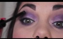 Purple Smokey Eye Quick and Easy