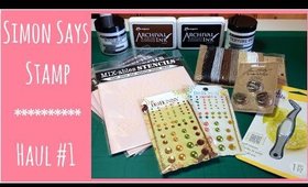 Simon Says Stamp Haul #1 | Pink At Heart