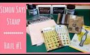 Simon Says Stamp Haul #1 | Pink At Heart