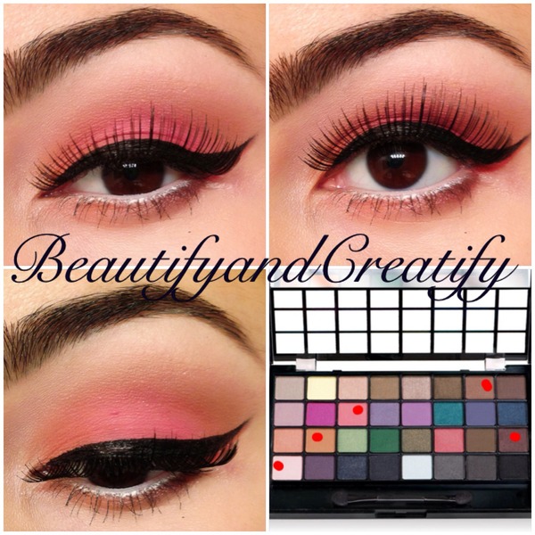 Pink-red wearable makeup | Beautify and Creatify D.'s ...