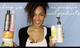 Cheap vs Expensive Curly Hair Products ◌ alishainc