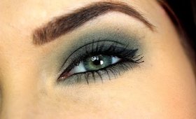 Khaki Green Smokey Eye | shivonmakeupbiz ♥