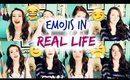 Emojis in REAL LIFE | Collab with Kenniasbeautychannel