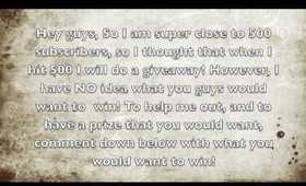 Giveaway Ideas