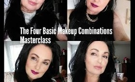 Master Class / The Four Basic Makeup Combinations / Mature Makeup Tutorials