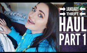 Thrift Haul to Resell on Poshmark and Ebay | January 2018