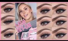 xoBeauty Lash Try On! 💖👀 Trying On 27 Pairs Of False Eyelashes! 💜