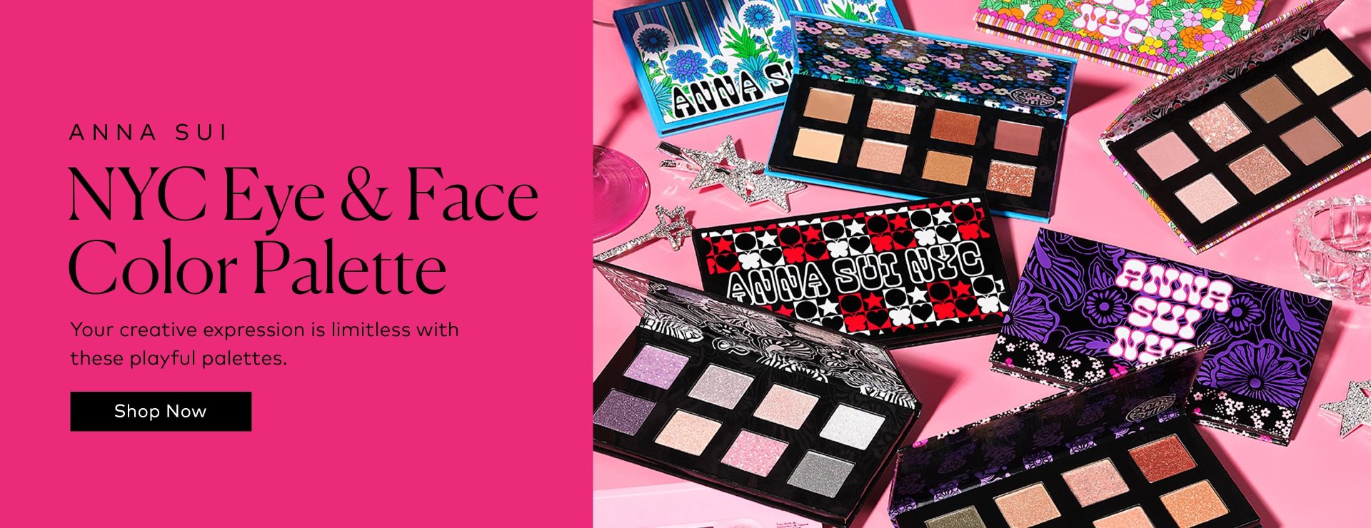 Shop the Anna Sui NYC Eye & Face Color Palettes on Beautylish.com! 