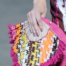Missoni with Minx nails, image courtesy of Becky Maynes